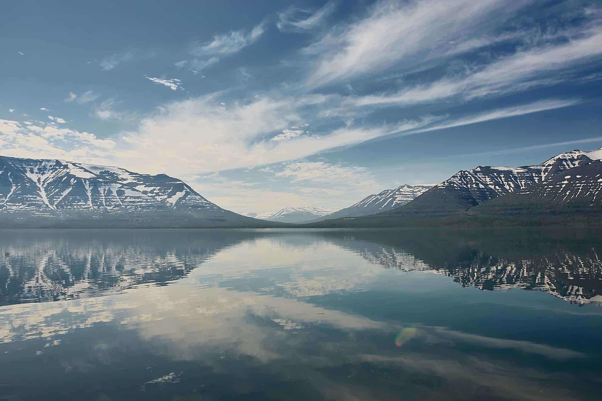 Плато Путорана рассвет