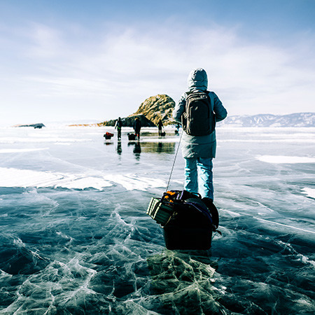 Grand crossing of Baikal